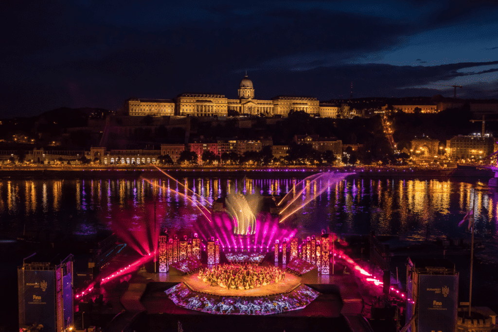 OPENING CEREMONY OF THE 17TH FINA WORLD AQUATICS CHAMPIONSHIPS ECA2